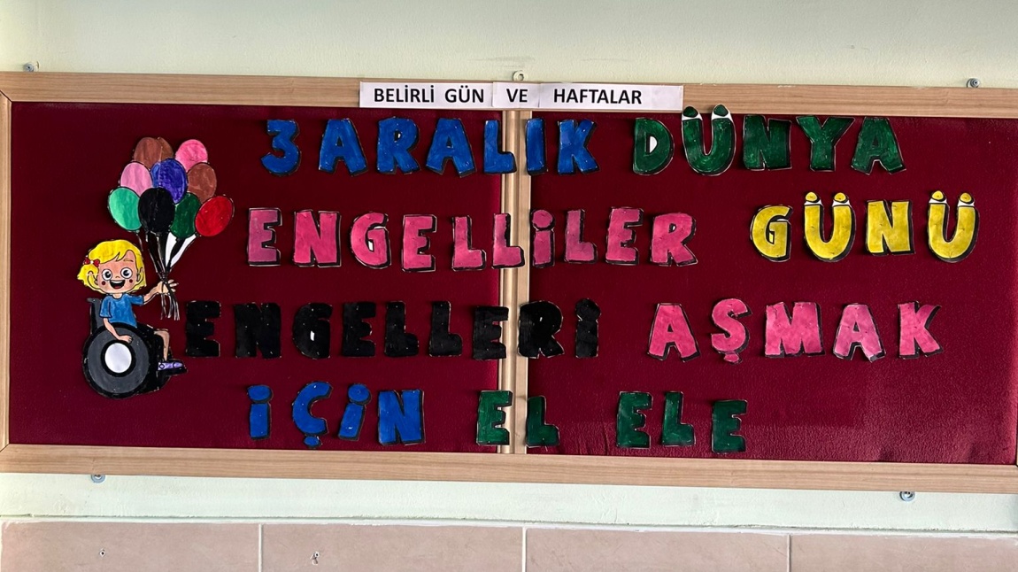 3 ARALIK DÜNYA ENGELLİLER GÜNÜ